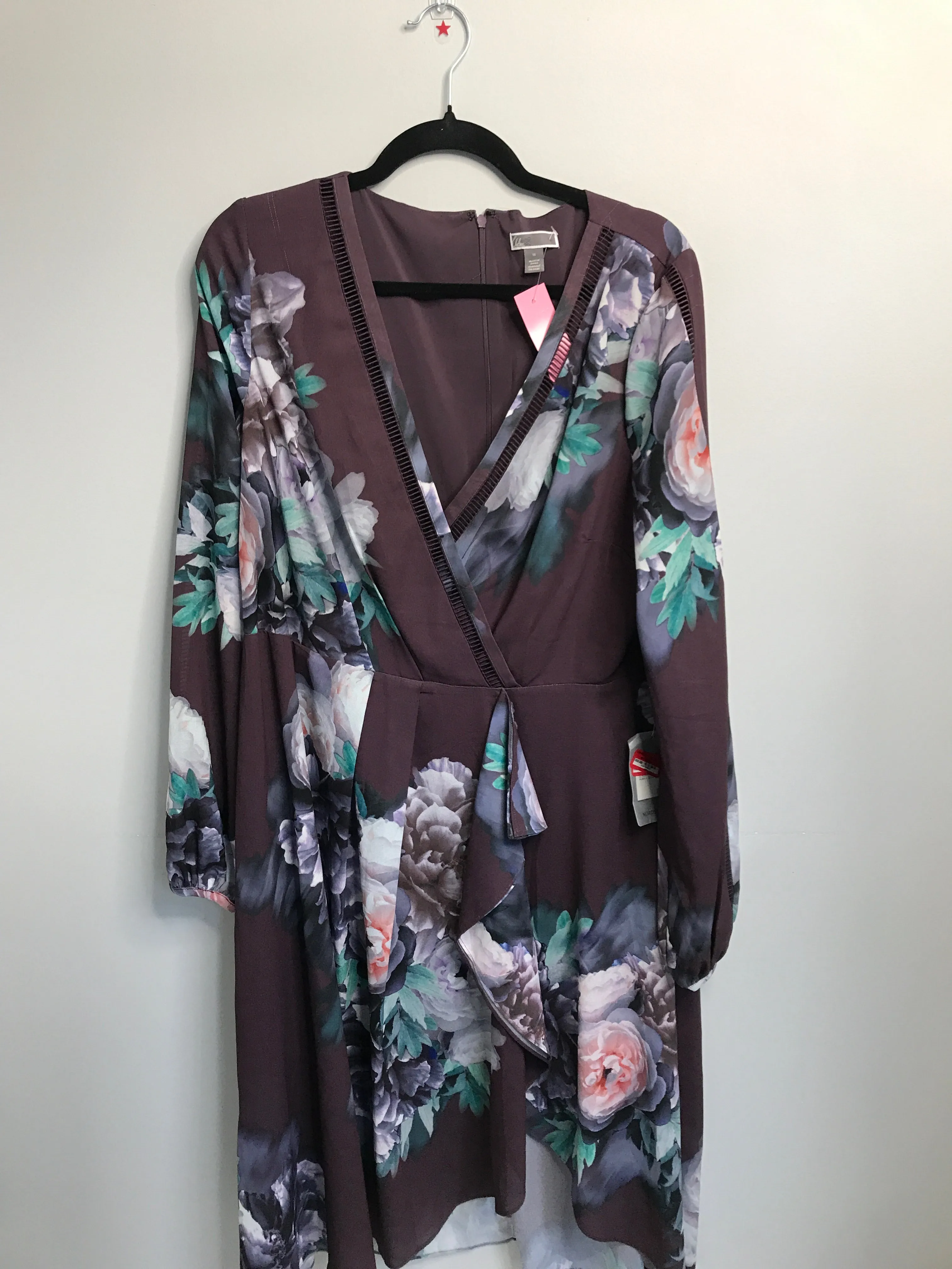 Womens Size 16 Misses Purple Chelsea Dress