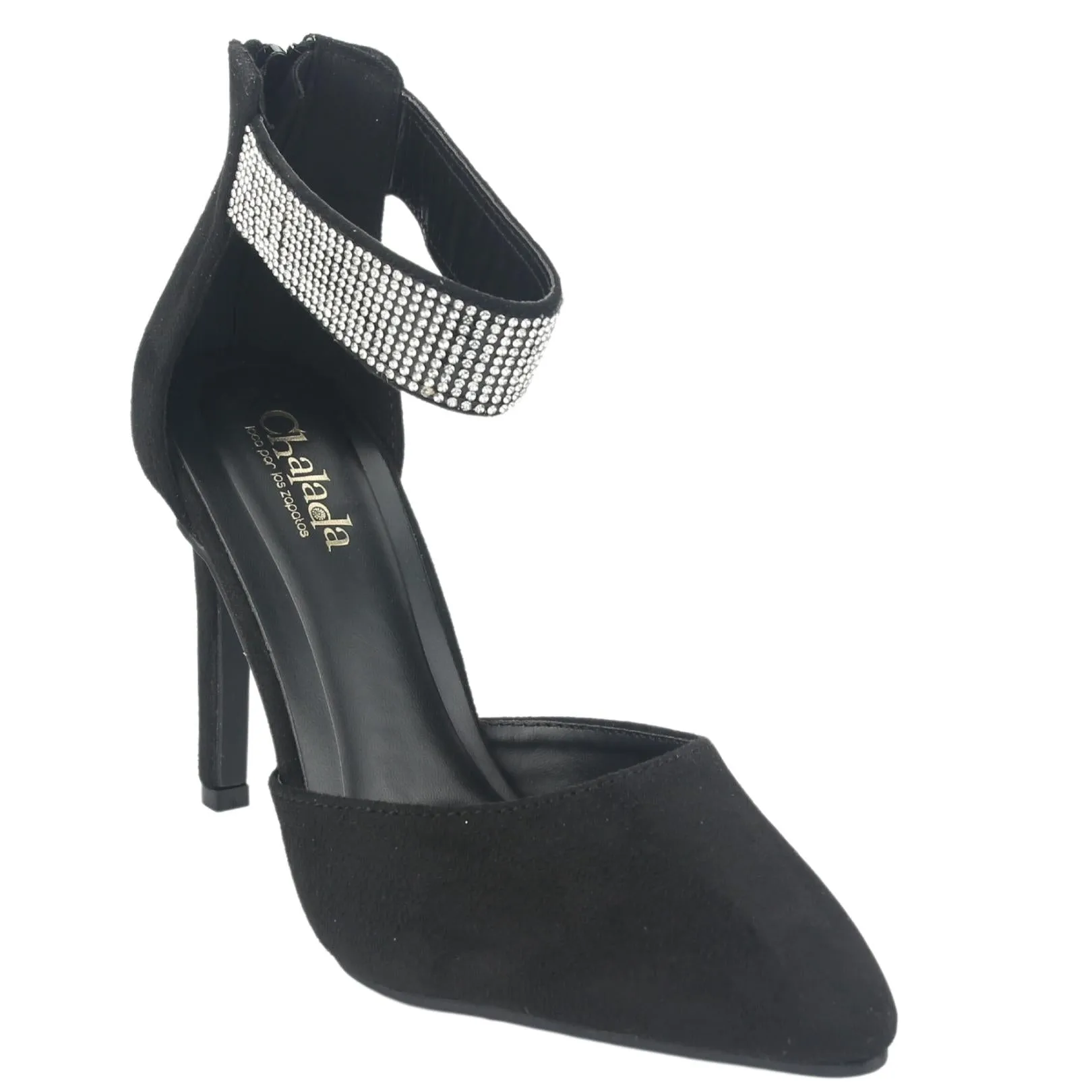 Zapato Chalada Mujer Cristal-2 Negro Casual