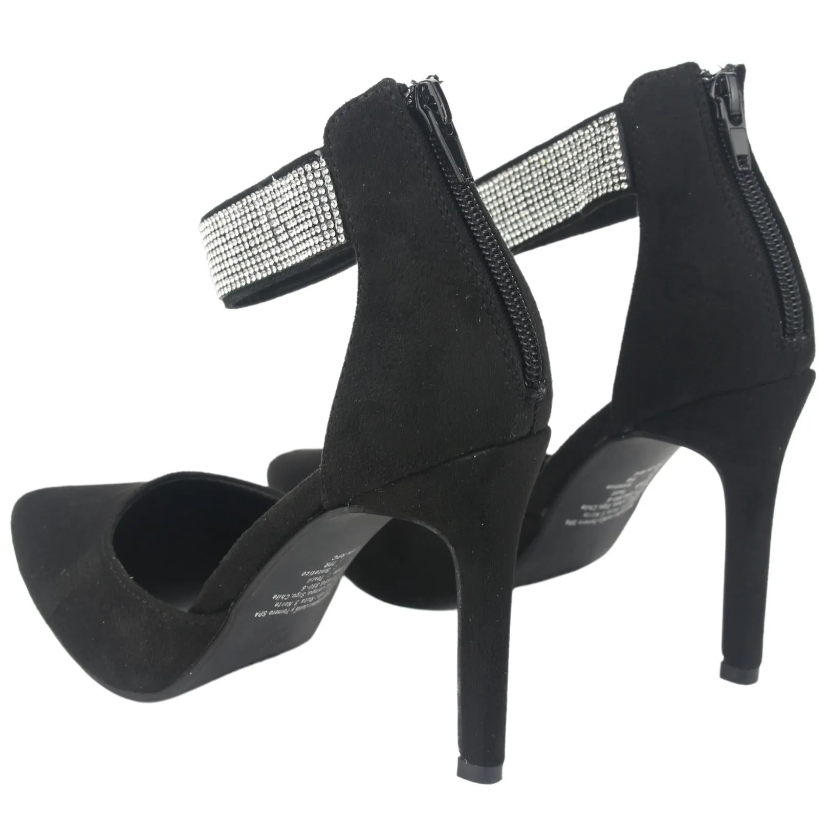 Zapato Chalada Mujer Cristal-2 Negro Casual
